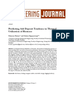 Predicting Ash Deposit Tendency in Thermal Utilization of Biomass