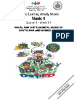 Music 8: Guided Learning Activity Sheets