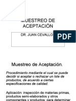 MUESTREO DE ACEPTACION