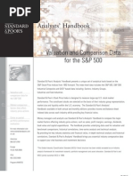 S&P500 Handbook Sheet | PDF | S&P 500 Index | Dividend
