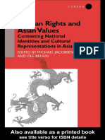 Human Rights and Asian Values Contesting National Identities and Cultural Representations in Asia Democracy in Asia