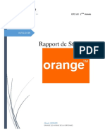 Rapport de Stage Orange