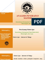 Analisis Penerapan Materi Kel.5