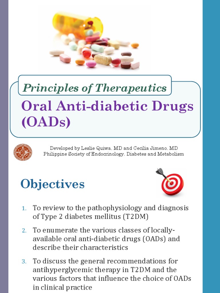 Oral Antidiabetic Drugs Overview | PDF | Diabetes | Hyperglycemia
