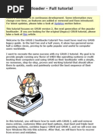 GRUB 2 bootloader - Full tutorial
