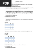 ADE LAB Viva Questions