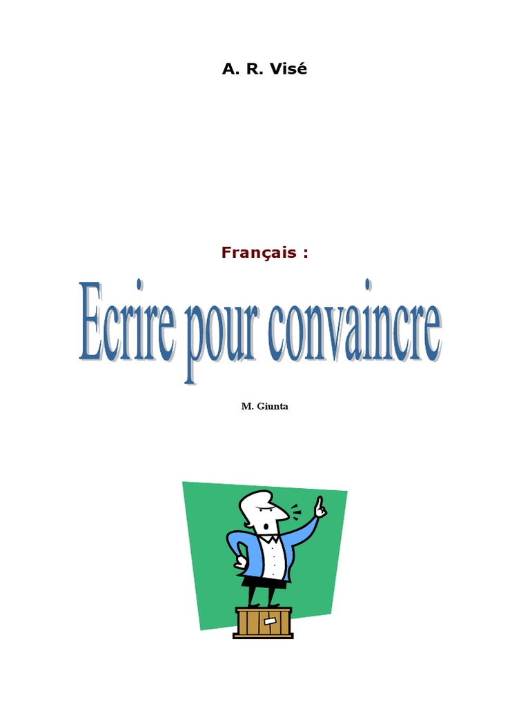 Le Texte Argumentatif Corrige 2 | PDF | Linguistique | Langues