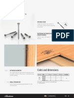 Hidden head small wood screw