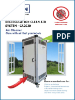 Brosur Clean Air System CA2020