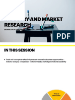 Industry and Market Research