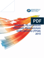 Panduan Pelaksanaan Program Pembangunan Guru Baharu (PPGB) 2015