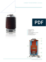 CX Series: Dry Insulation: Model CX Up To 72.5 KV