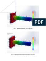 Fig. 1.1. Thermal Simulation For Plain Carbon Steel