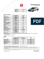 Honda Civic 5D: Lista de Preturi (Euro, Tva Inclus)