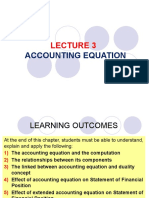 CHAPTER 3 - Accounting Equation