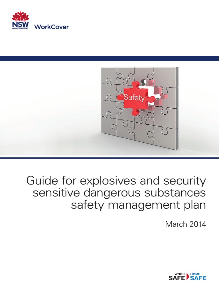Guide For Explosives and Security Sensitive Dangerous Substances Safety
