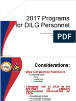 2017 Programs For DILG Personnel - HRDD