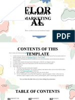 Floral Nonprofit Marketing Plan by Slidesgo