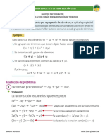 Taller 5 Factor Común Por Agrupación de Términos