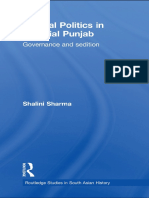 (Routledge Studies in South Asian History) Shalini Sharma - Radical Politics in Colonial Punjab - Governance and Sedition-Routledge (2009)