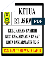 Ketua RT Plang