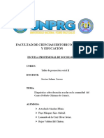 Diagnostico Sobre Deserción Escolar en La Comunidad Del C P Chiñama de Cañaris - Semana 2