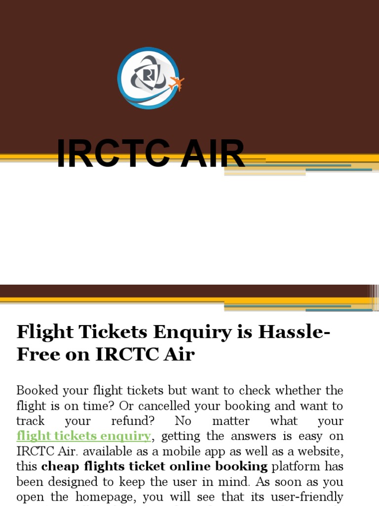 Flight Tickets Enquiry | PDF