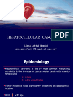 Hepatocellular Carcinoma: Manal Abdel Hamid Associate Prof. of Medical Oncology