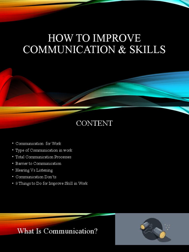 Enhance Workplace Communication Skills | PDF | Communication | Information