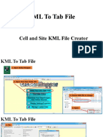 KML To Tab File & Cell, Sector Creator