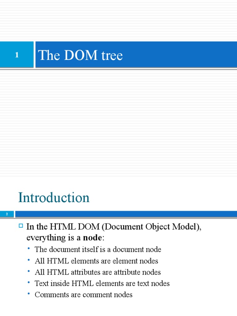 L3 DOMTree | PDF | Document Object Model | Html