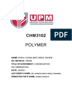 Pre Lab Experiment 1 Chm3102