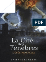 La Cité Des Ténèbres - L'Épée Mortelle