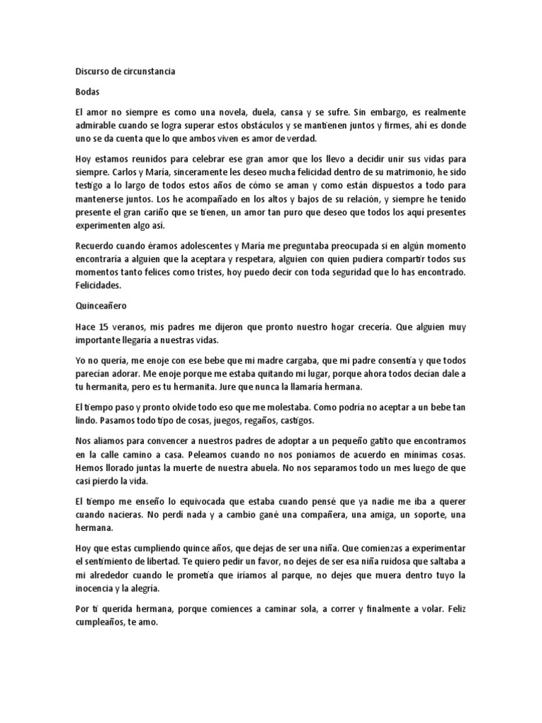 Discurso De Circunstancia Pdf Maria Madre De Jesus Amor