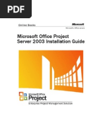 Project Server 2003 Installation Guide