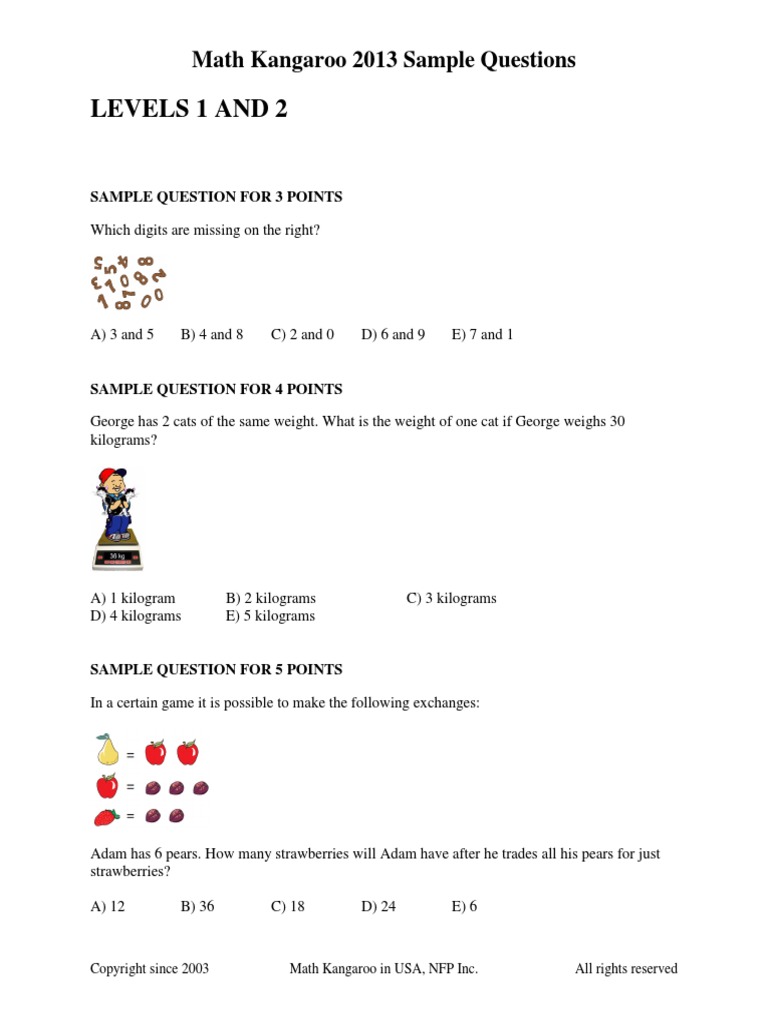 2013 MK Sample Questions NEW | PDF | Area | Triangle
