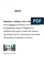 Babalawo - Wikipedia, La Enciclopedia Libre