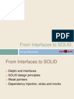 D1 From Interfaces To SOLID