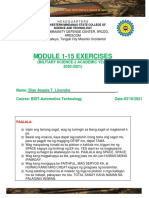 Lisondra - Military Science 2 Evaluation