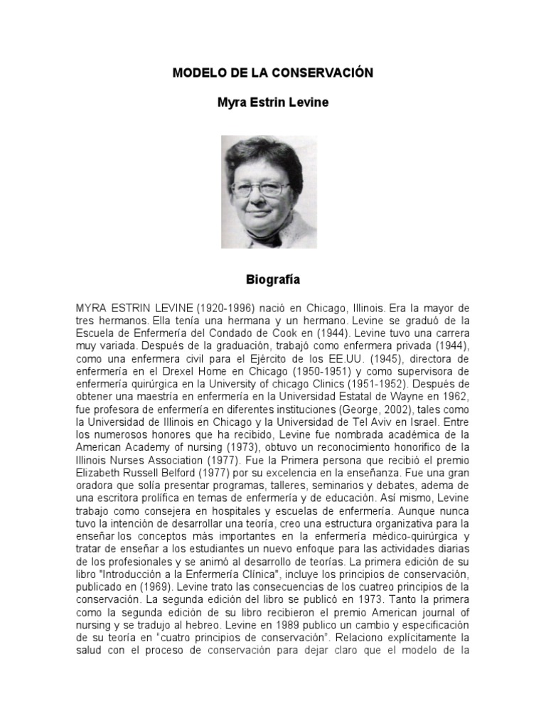 Myra Estrin Levine Biografia, Teorias E Outras Contribuições – VIUVVR