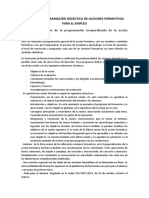 MF1442 - 3 Programación Didáctica de Acciones Formativas para El Empleo TEMA 4