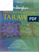 Isi Buku Perdebatan Seputar Tarawih Bab I-IX (Siap Cetak) Asisten Ahli