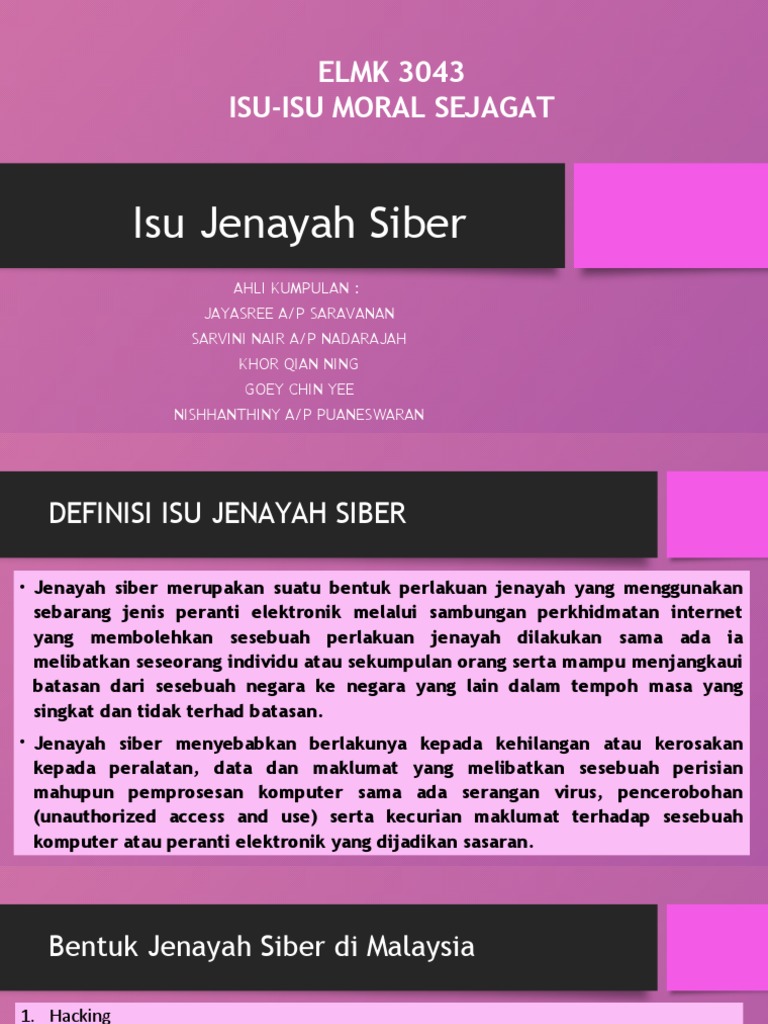Jenayah Siber  PDF