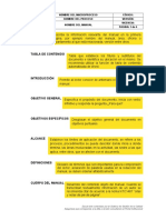 Plantilla Manual