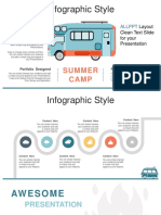 Infographic Style: Summer Camp