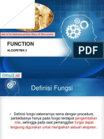 Algo2 Pertemuan 4 Function