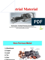 Industrial Material: Subject Name