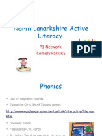 Primary 1 Active Literacy Network 2nd March 2011