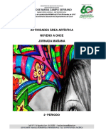 Actividades de Segundo Periodo Guia 1 Artistica Alejandro Santamaria