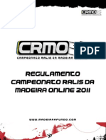 Regulamento - CRMO 2011